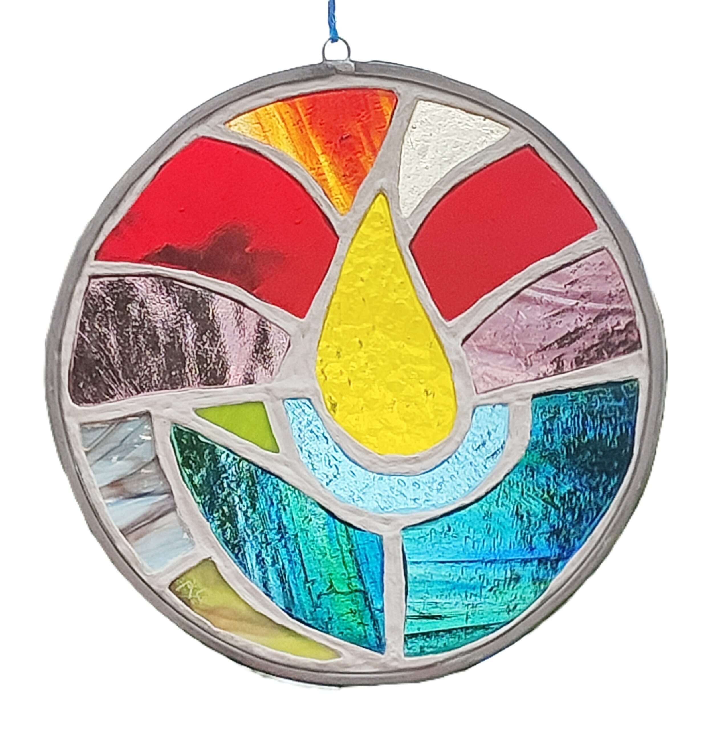 Vitrail à suspendre